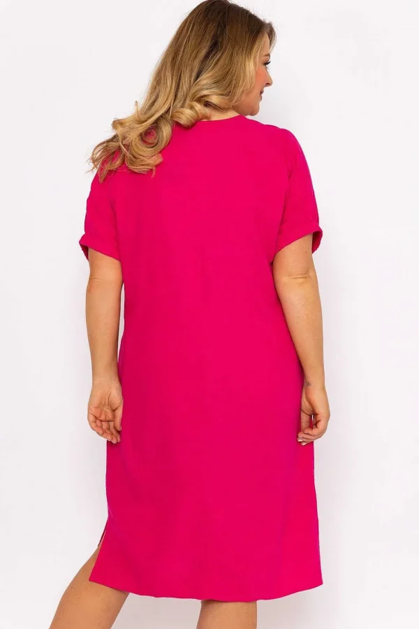 Pink Viscose Dress