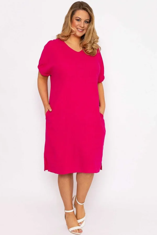 Pink Viscose Dress