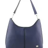 Pipa Navy Shoulder Bag