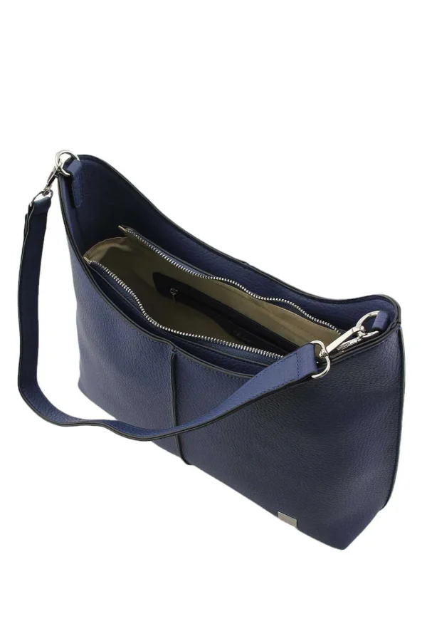 Pipa Navy Shoulder Bag