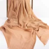 Plain Scarf In Camel