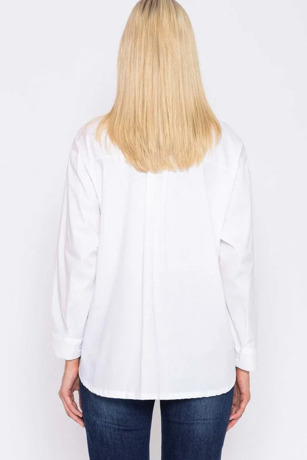 Poplin Shirt In White