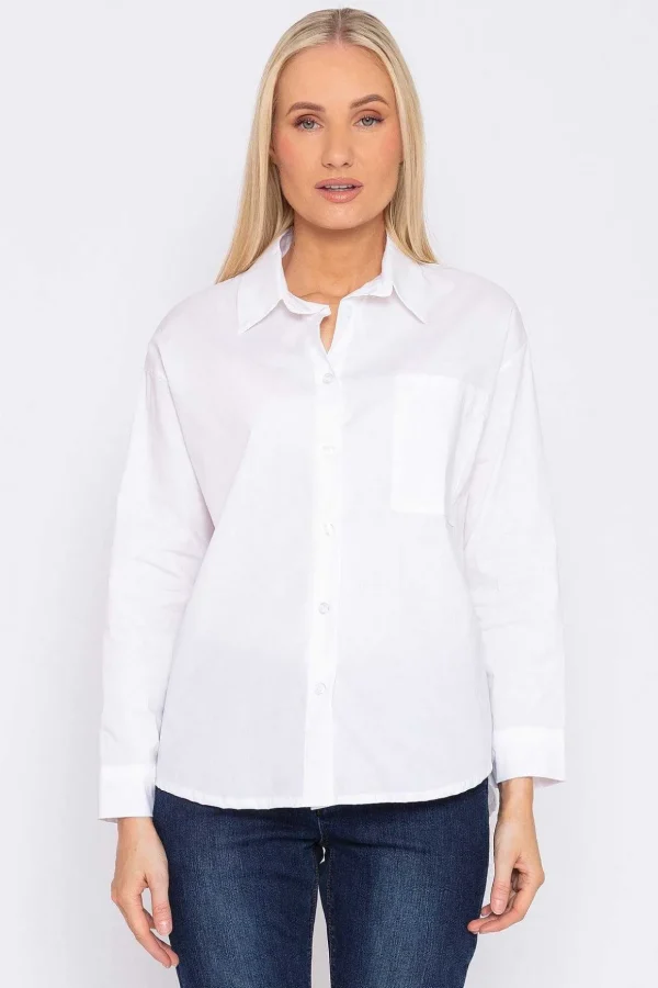 Poplin Shirt In White