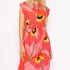 Poppy Floral Printed Midi Dress