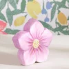 Purple Ceramic Decorative Flower