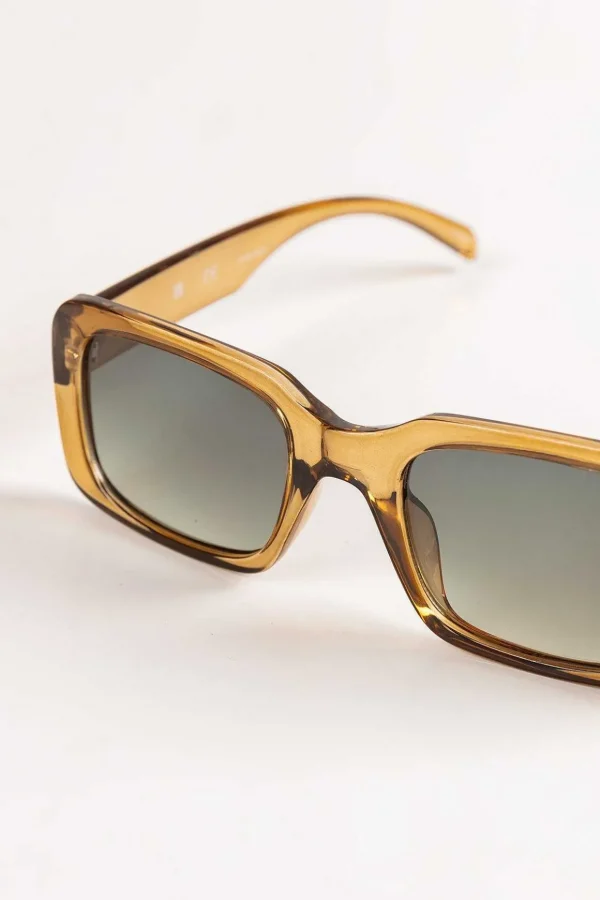 Rectangular Frame Sunglasses