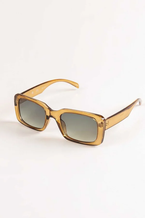 Rectangular Frame Sunglasses