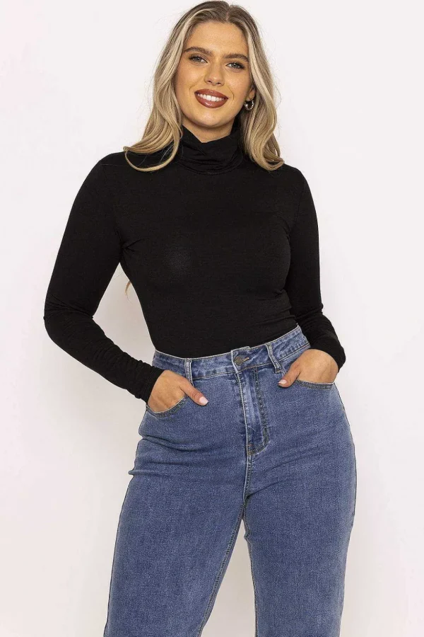 Roll Neck In Black