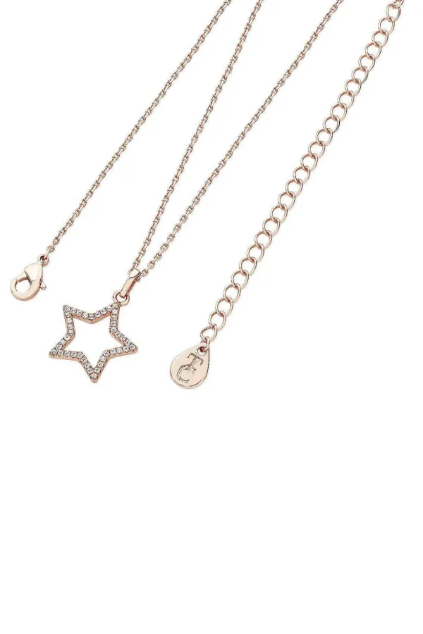 Rose Gold Star Pendant