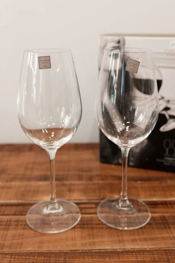 Set Of 2 Eternity Wine Glasses