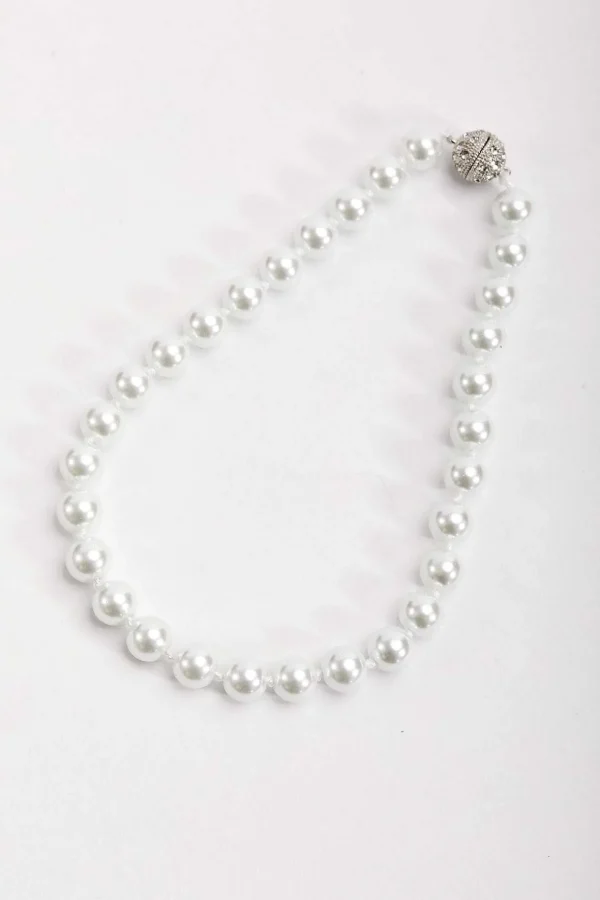 Silver Pearl Necklace