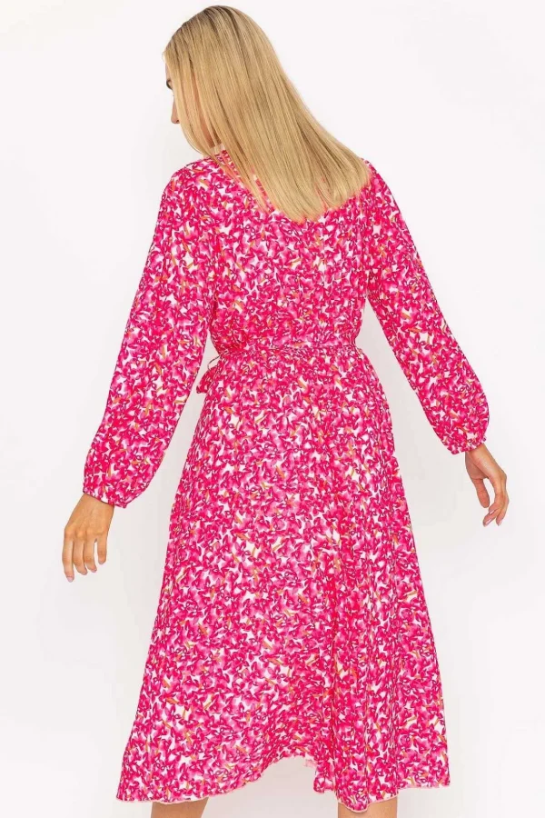 Sinead Midi Dress In Pink