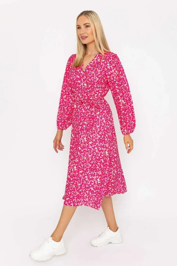 Sinead Midi Dress In Pink