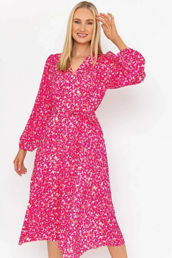 Sinead Midi Dress In Pink