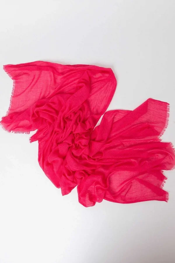 Soft Touch Scarf In Fuchsia