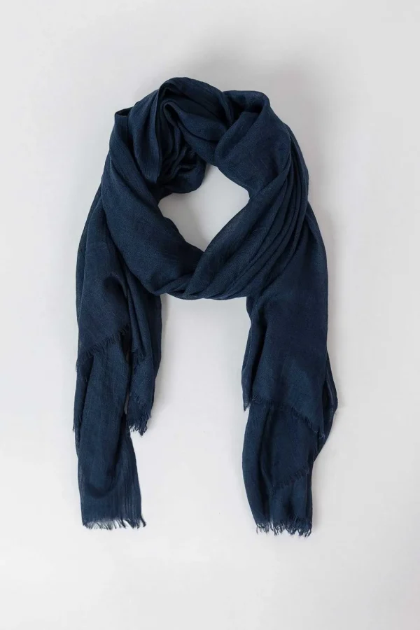 Soft Touch Scarf In Navy