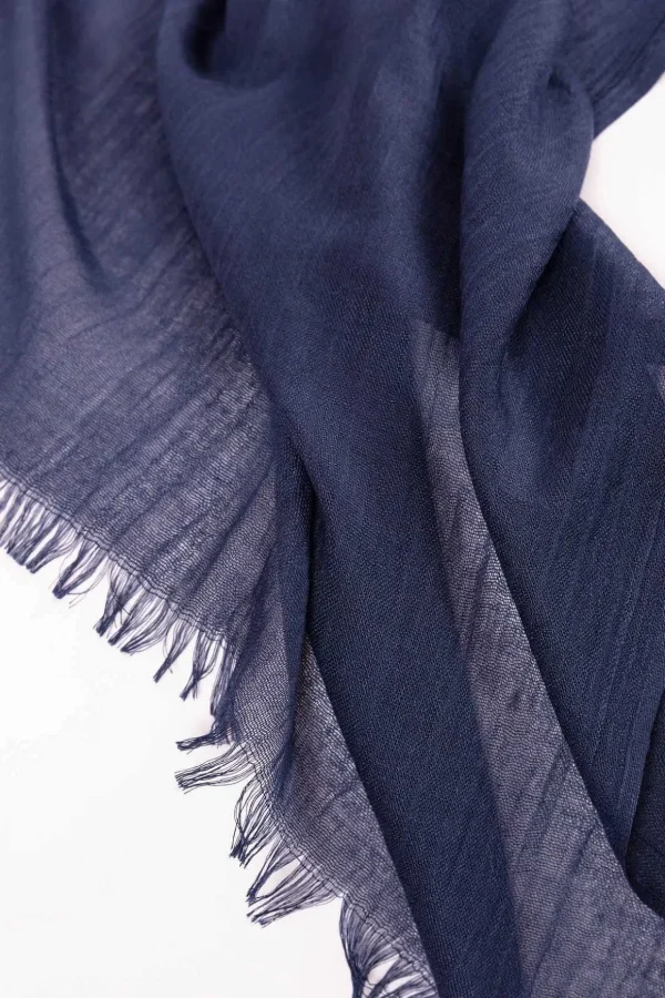 Soft Touch Scarf In Navy