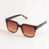 Square Tortoise Shell Sunglasses