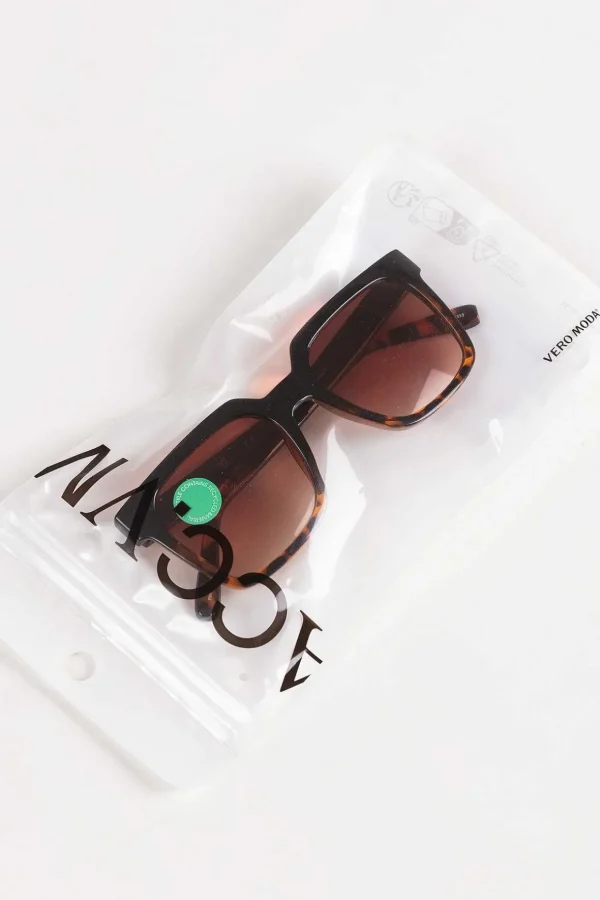 Square Tortoise Shell Sunglasses