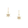 Star Drop Earrings