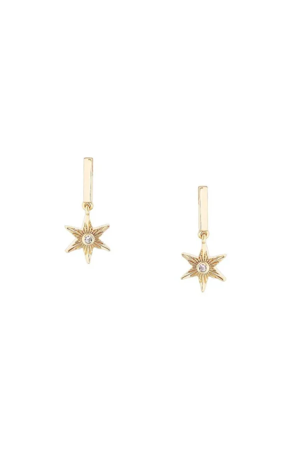 Star Drop Earrings