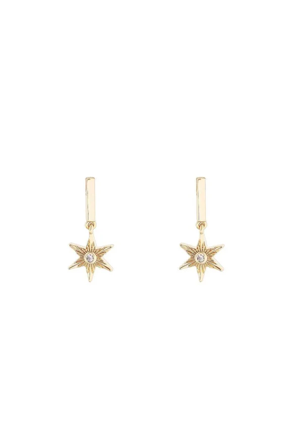 Star Drop Earrings