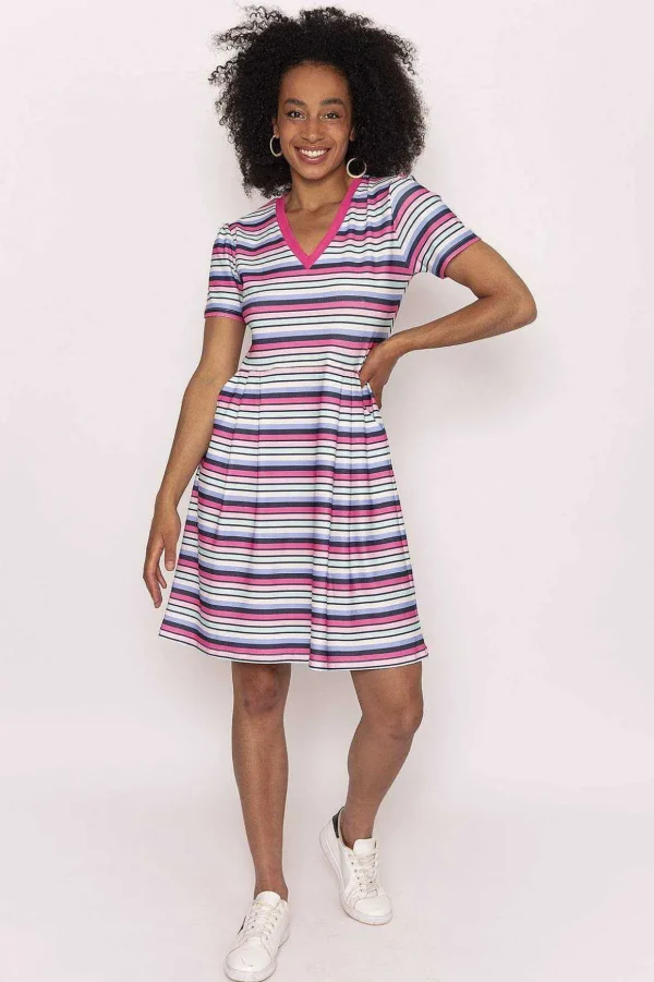 Stripe Jersey Dress