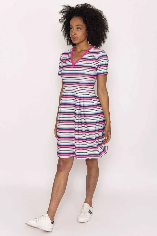 Stripe Jersey Dress