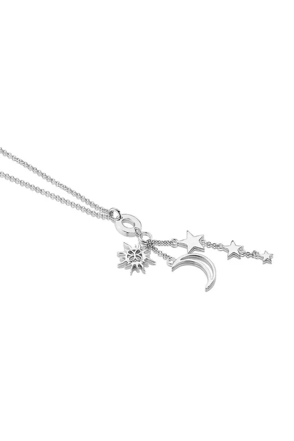 Sun Moon And Stars Charm Necklace