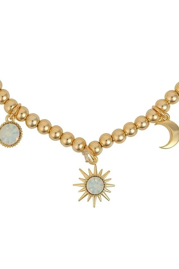 White Opal Crystal Sunshine Bracelet