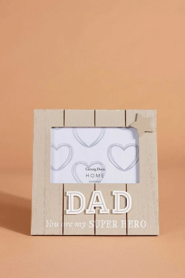 Wooden Dad Photo Frame