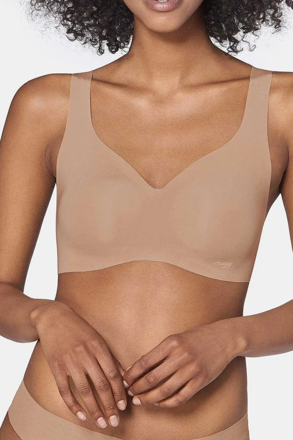 Zero Feel Bralette In Cognac