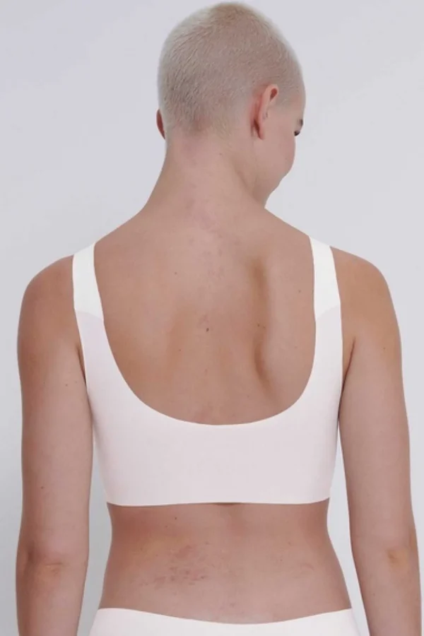 Zero Feel Bralette Top In White