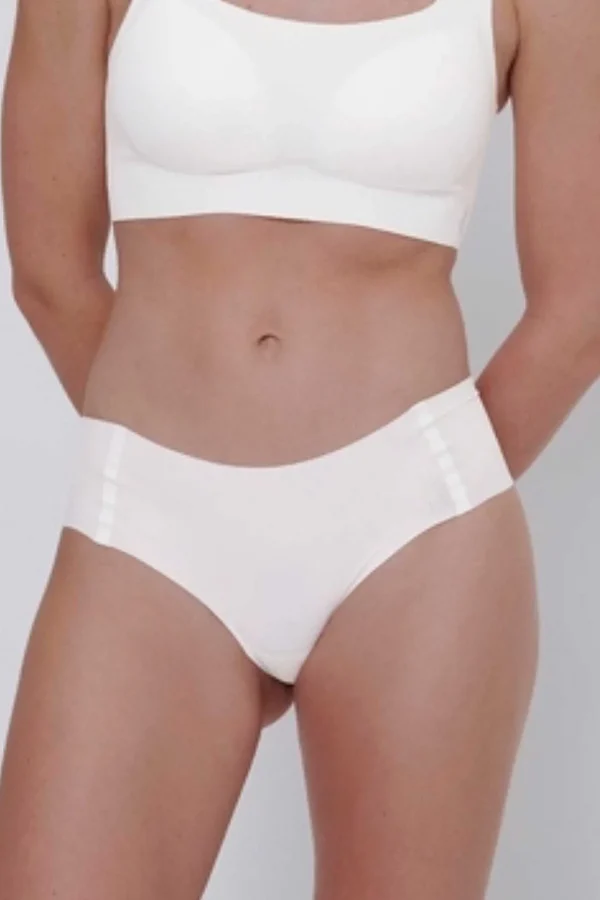 Zero Feel High Waist Briefs In White