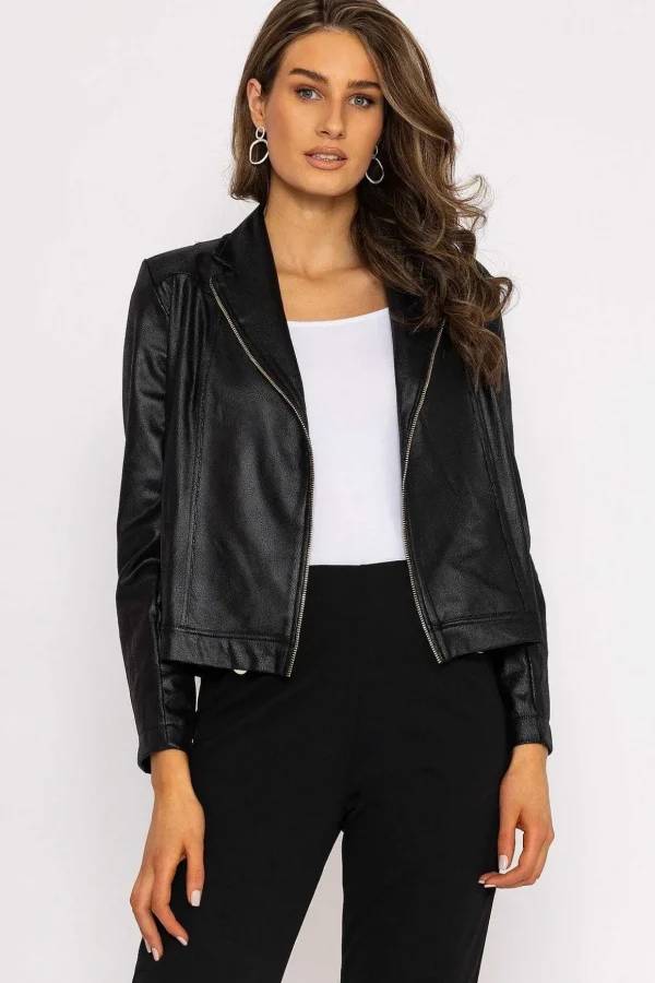 Zip Jacket In Black